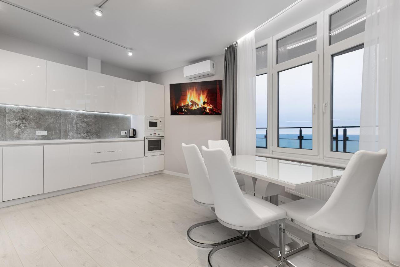 44 Pearl 1-Bedroom Panoramic Sea View Apartment 오데사 외부 사진